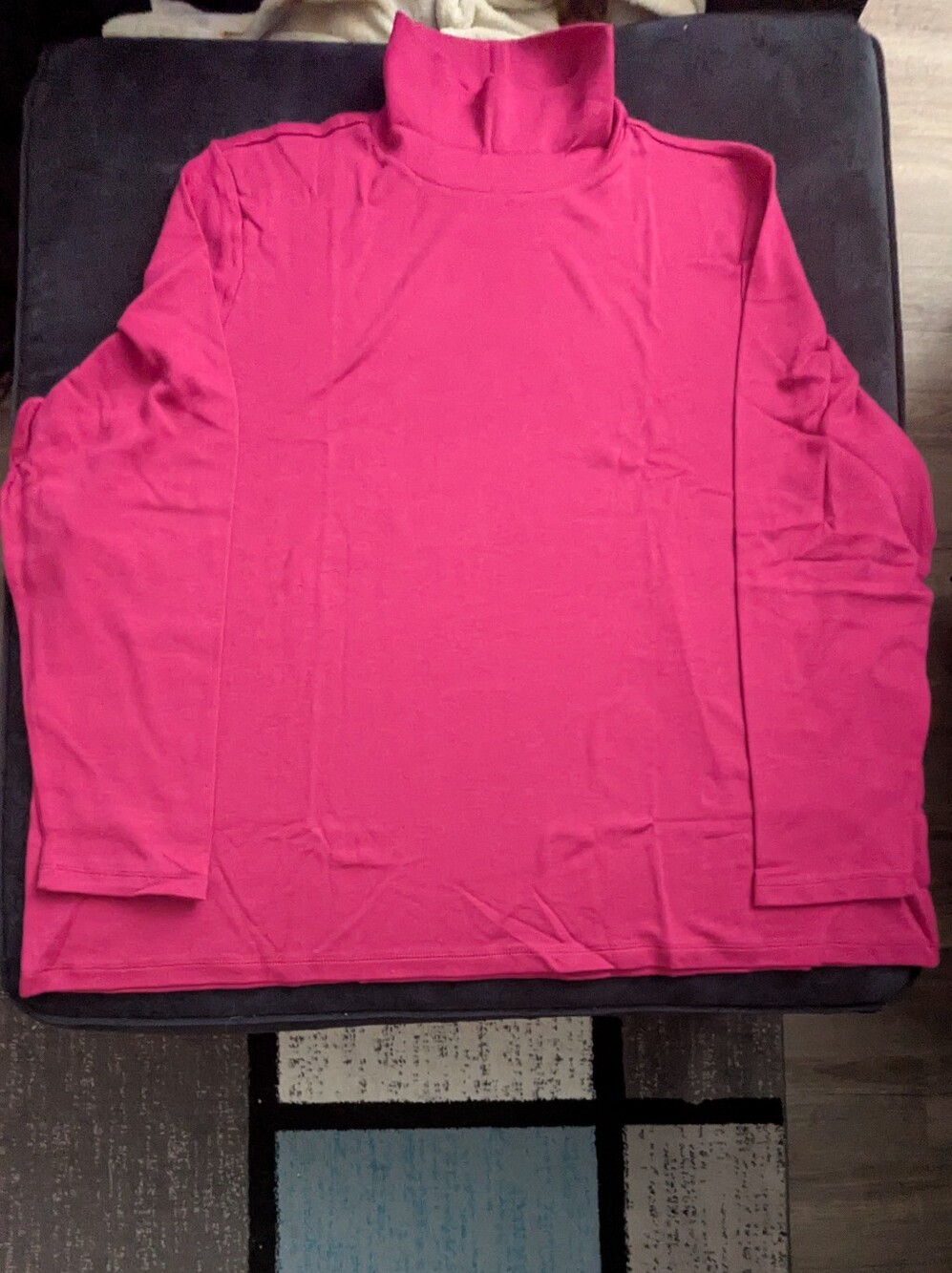 NWT!  Coldwater Creek Essential 100% Supima Cotton Turtle Neck Red Size 3X